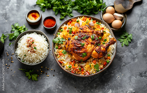 Chicken and Rice Biryani for Ramadan Celebration