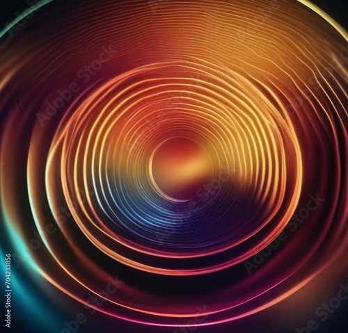 abstract background with various circles