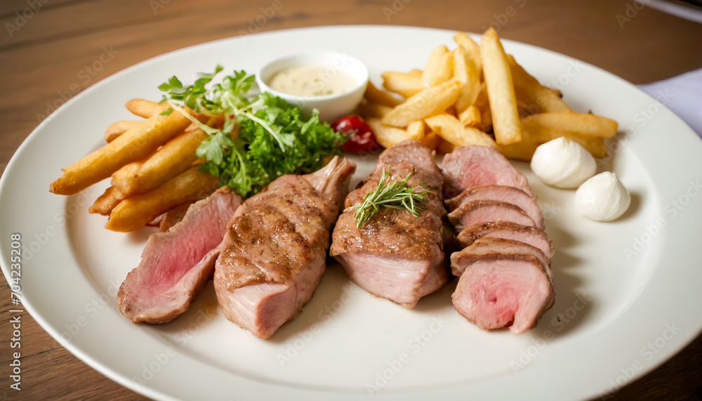 Prime cuts, roast beef, ribs, flank steak, steak, fries. Explore the Delicious World of Steak, Ribs, and Fries Prime cuts, roast beef, ribs, flank steak, steak, fries. Explore the Delicious World of Steak, Ribs, and Fries