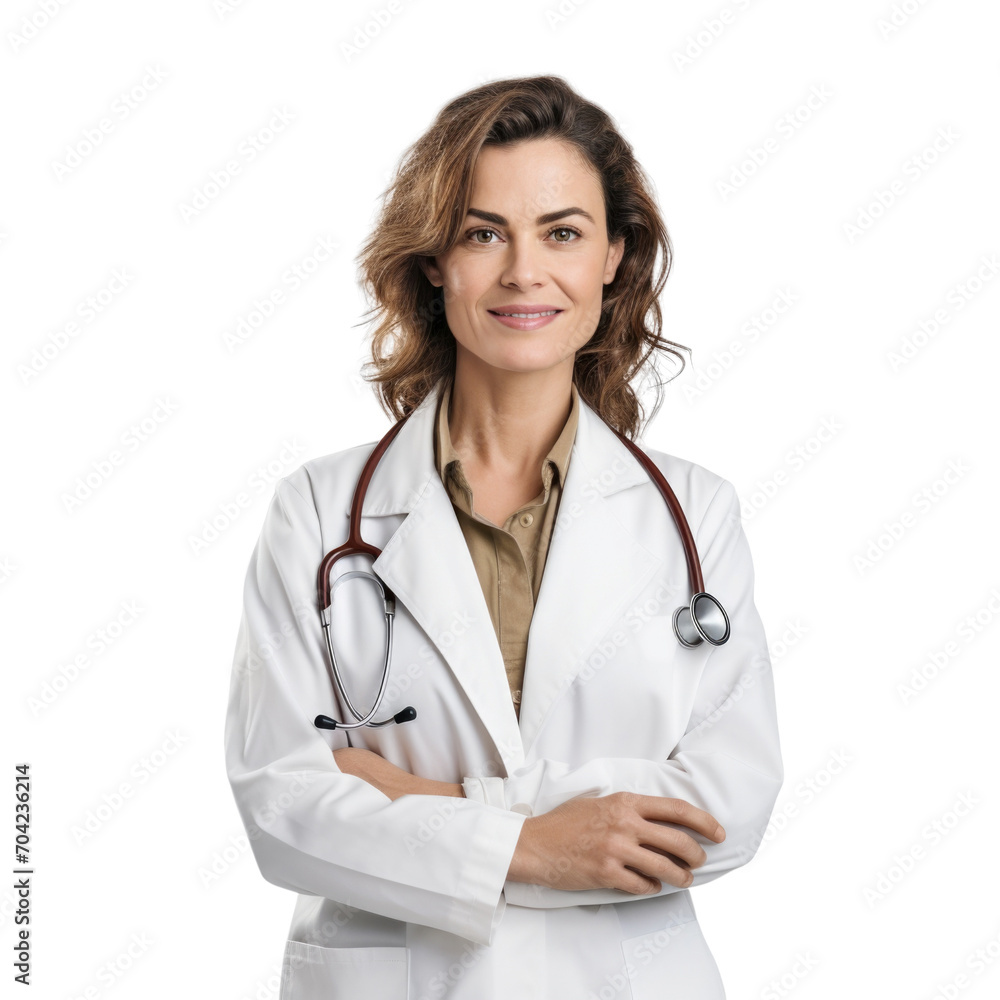 Professional medical specialist consultant doctor in white background Professional medical specialist consultant doctor in white background