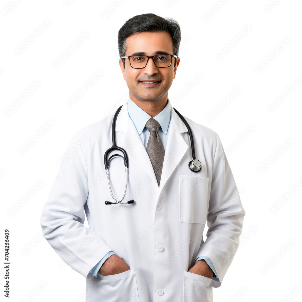 Professional medical specialist consultant doctor in white background Professional medical specialist consultant doctor in white background