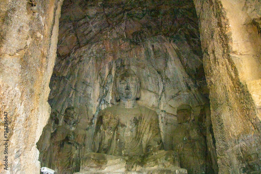 Luoyang City, Henan Province-Longmen Grottoes Historical Buildings
