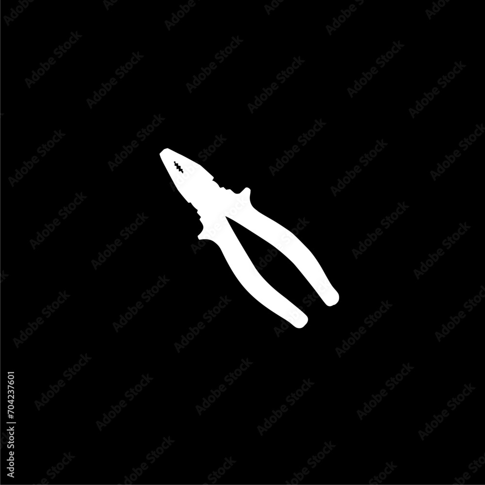 Pliers Silhouette, Flat Style, can use for Pictogram, Logo Gram, Art Illustration, Apps, Website, Icon, Symbol or Graphic Design Element. Vector Illustration Pliers Silhouette, Flat Style, can use for Pictogram, Logo Gram, Art Illustration, Apps, Website, Icon, Symbol or Graphic Design Element. Vector Illustration