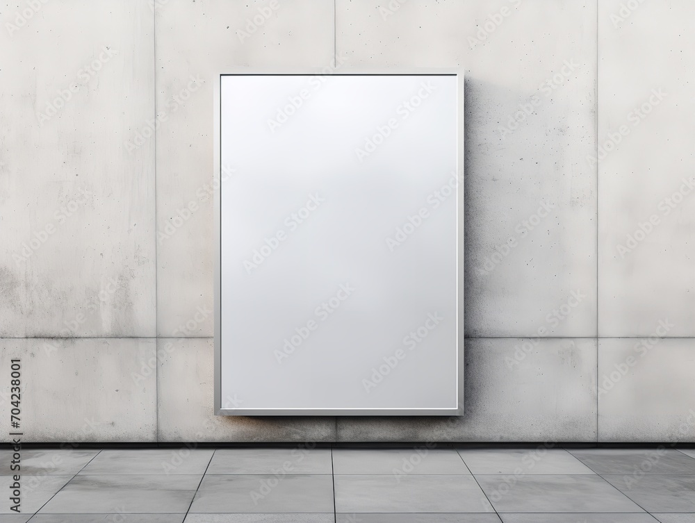 Eye-Catching Poster Mockup for Events and Promotions - AI Generated