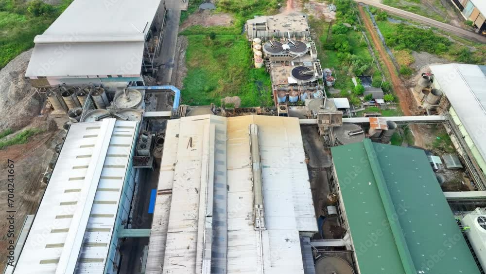 An aerial drone captures the intricate choreography of a paper and packaging factory, where precision machinery orchestrates the manufacturing process. Cinematic footage.
An aerial drone captures the intricate choreography of a paper and packaging factory, where precision machinery orchestrates the manufacturing process. Cinematic footage.