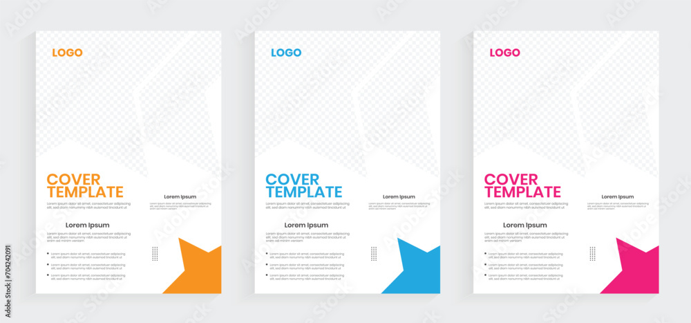 A4 annual report book cover design. Annual report and business report cover design template. Blue, yellow, and black colors journal brochure layout. A4 vector corporate planning, paper design. A4 annual report book cover design. Annual report and business report cover design template. Blue, yellow, and black colors journal brochure layout. A4 vector corporate planning, paper design.