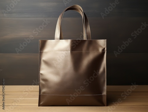Eco-Friendly Tote Bag Mockup for Shopping and Branding - AI Generated