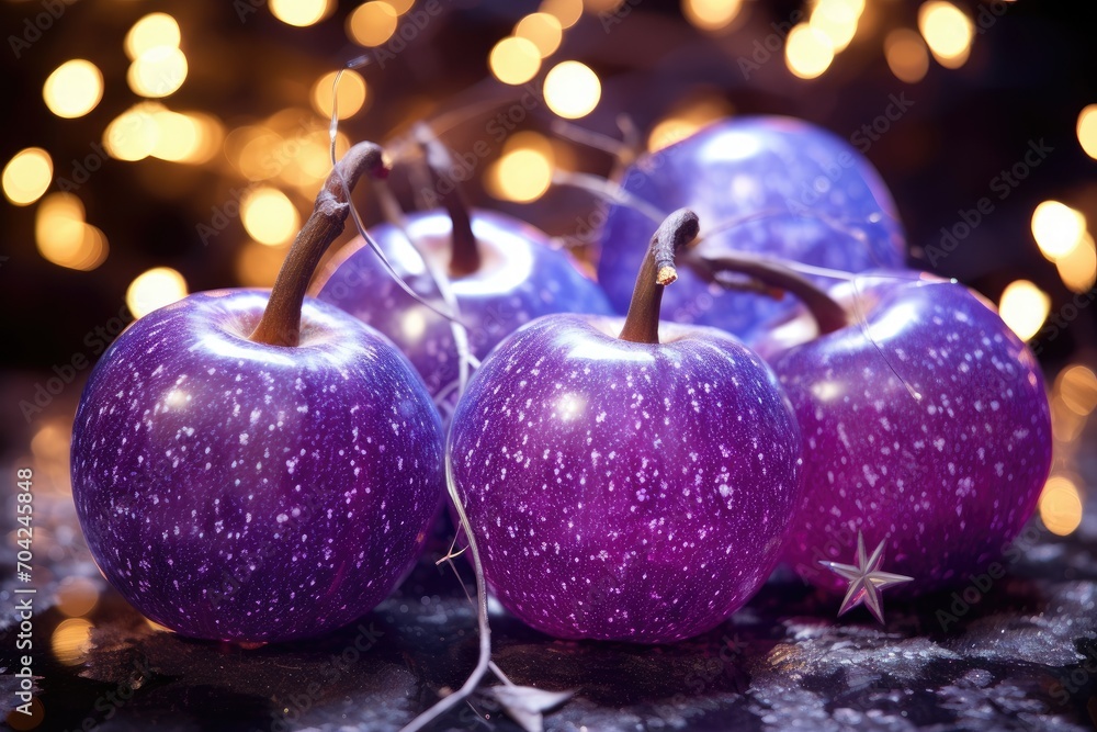 Star Apple Stardust: Star apples surrounded. Star Apple Stardust: Star apples surrounded.