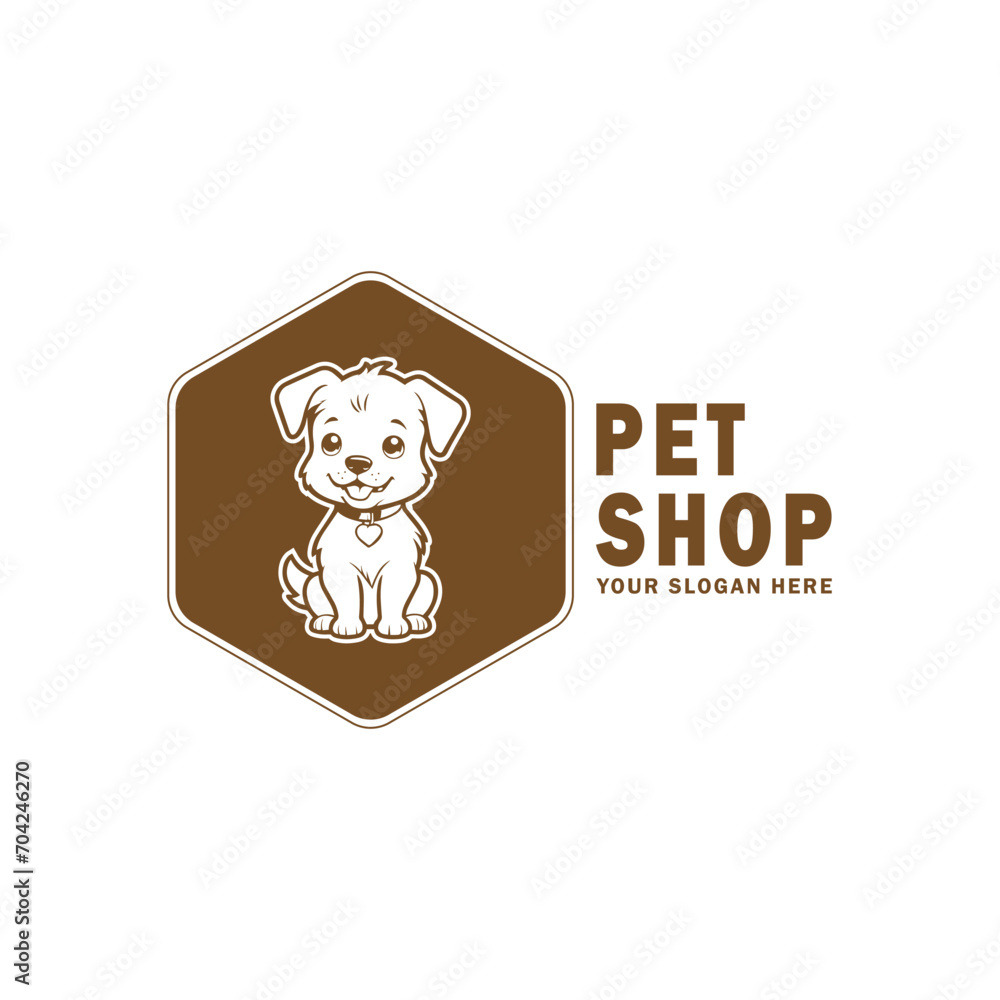 logo icons design vector pet shop