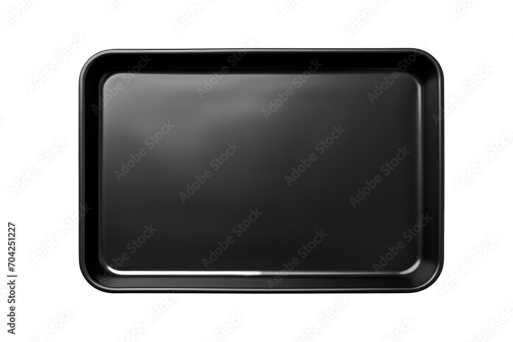 Black Metal Tray, transparent background , png Black Metal Tray, transparent background , png