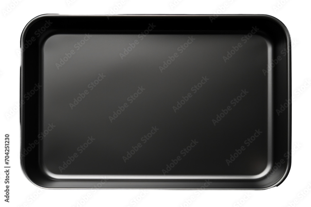 Black Metal Tray, transparent background , png Black Metal Tray, transparent background , png
