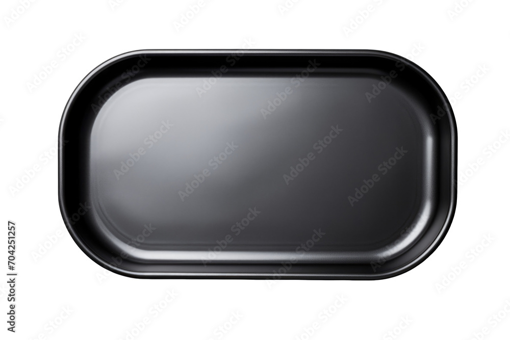 Black Metal Tray, transparent background , png Black Metal Tray, transparent background , png