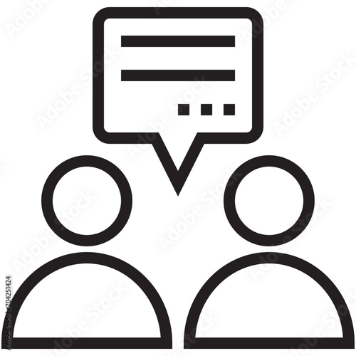 Communication Vector Icon