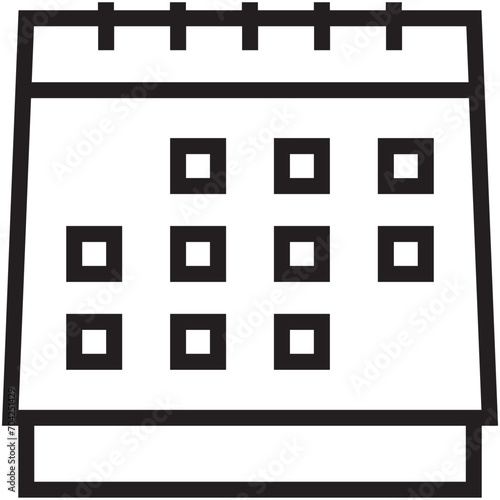 Calendar Vector Icon