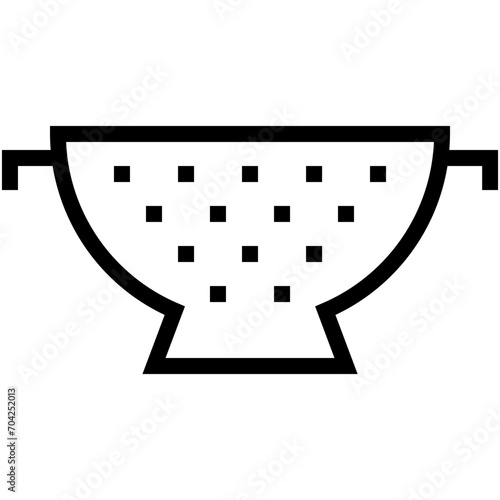 Colander Vector Icon