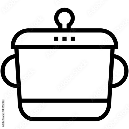 Cooking Pan Vector Icon