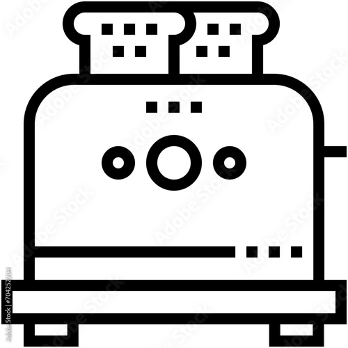 Toaster Vector Icon