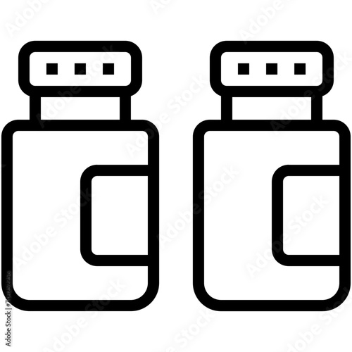 Saltshakers Vector Icon