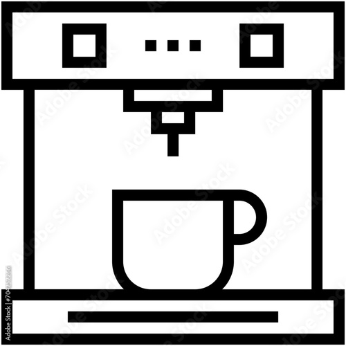 Coffee Machine Vector Icon