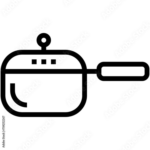 Cooking Pan Vector Icon