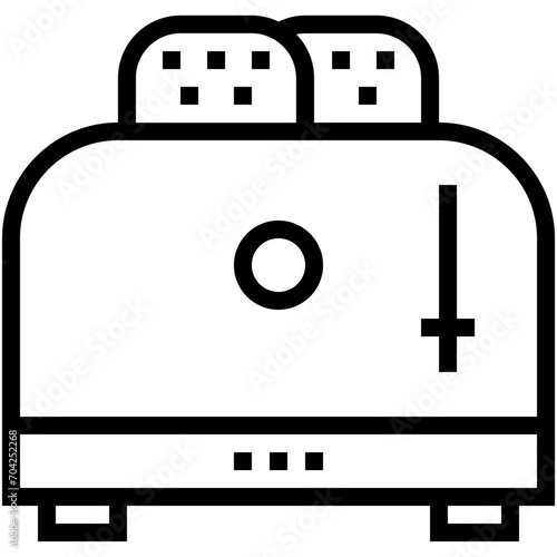 Toaster Vector Icon