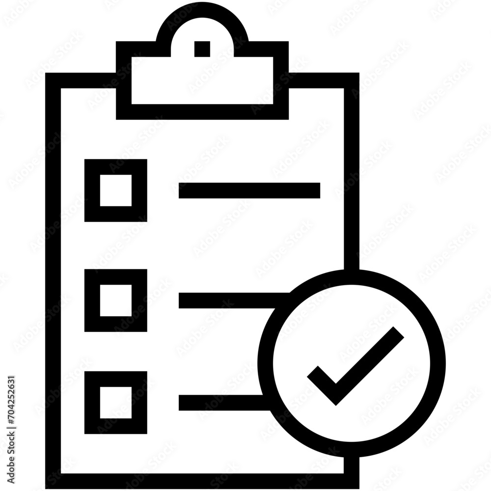 Task Complete Vector Icon