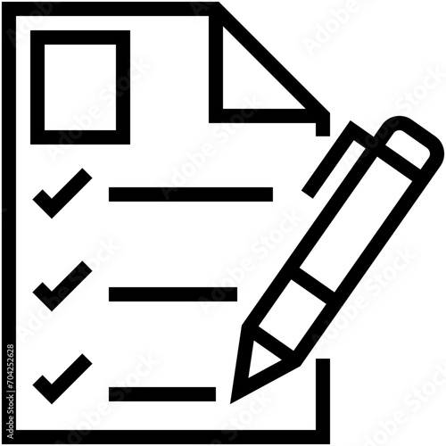 Checklist Vector Icon