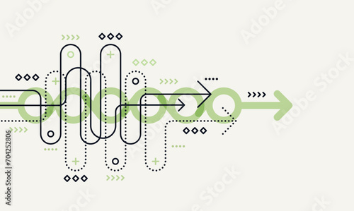 Abstract arrow direction. Technology background. High speed. Hi-tech
