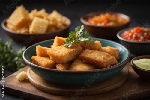 fried fish nuggets (Chicharrón de Pescado)