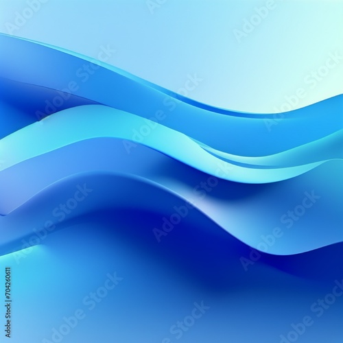 abstract blue wave background