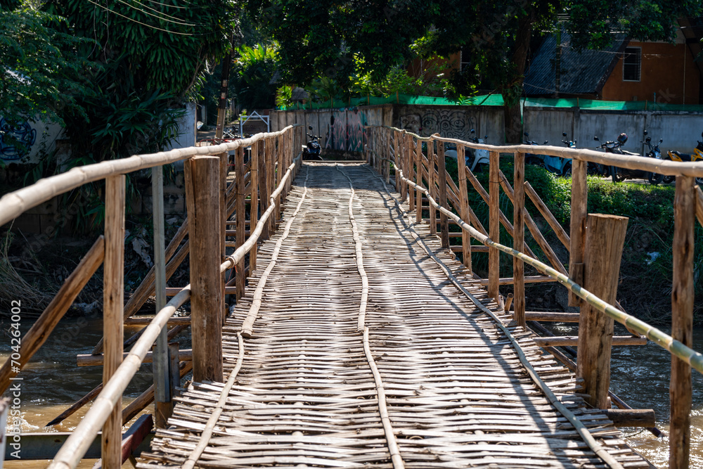 Obraz premium Bridges, Footpaths Nature Trails
