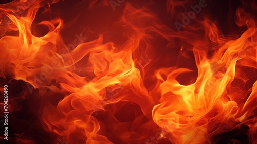  a close up of a fire with lots of orange and red flames coming out of the top of the flames.