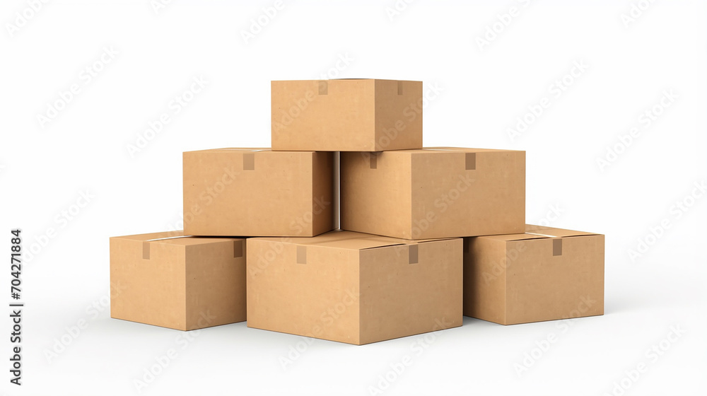 blank cardboard box open with cover lid isolated on white background blank cardboard box open with cover lid isolated on white background