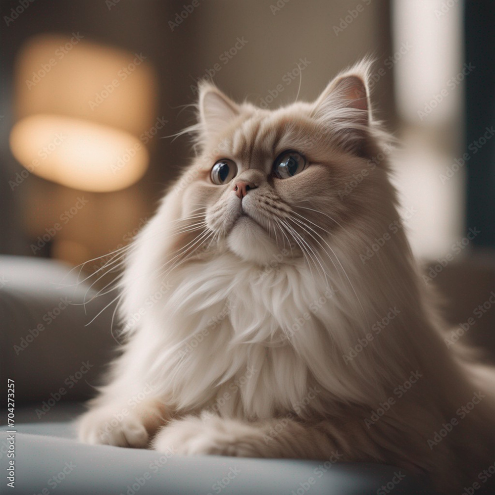 Cat portrait photography 