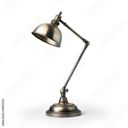 Vintage Adjustable Desk Lamp with Antique Finish © ArtBoticus
