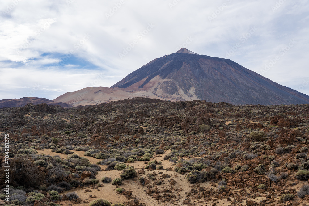 Mount Teide at Teide National Park, Tenerife, Canary Islands, Spain Mount Teide at Teide National Park, Tenerife, Canary Islands, Spain