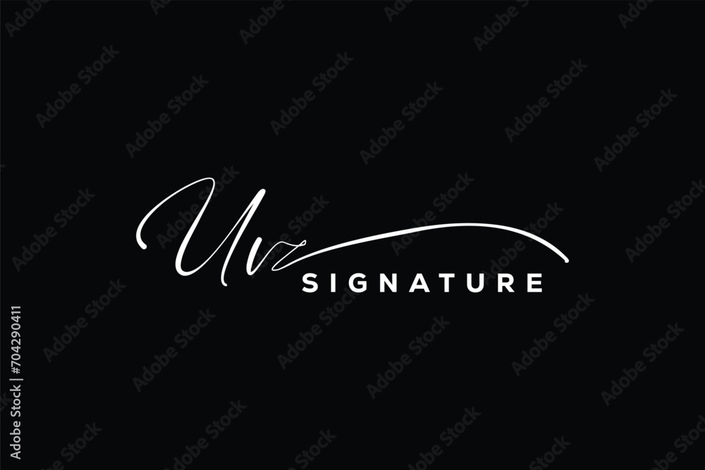 UV initials Handwriting signature logo. UV Hand drawn Calligraphy lettering Vector. UV letter real estate, beauty, photography letter logo design. UV initials Handwriting signature logo. UV Hand drawn Calligraphy lettering Vector. UV letter real estate, beauty, photography letter logo design.