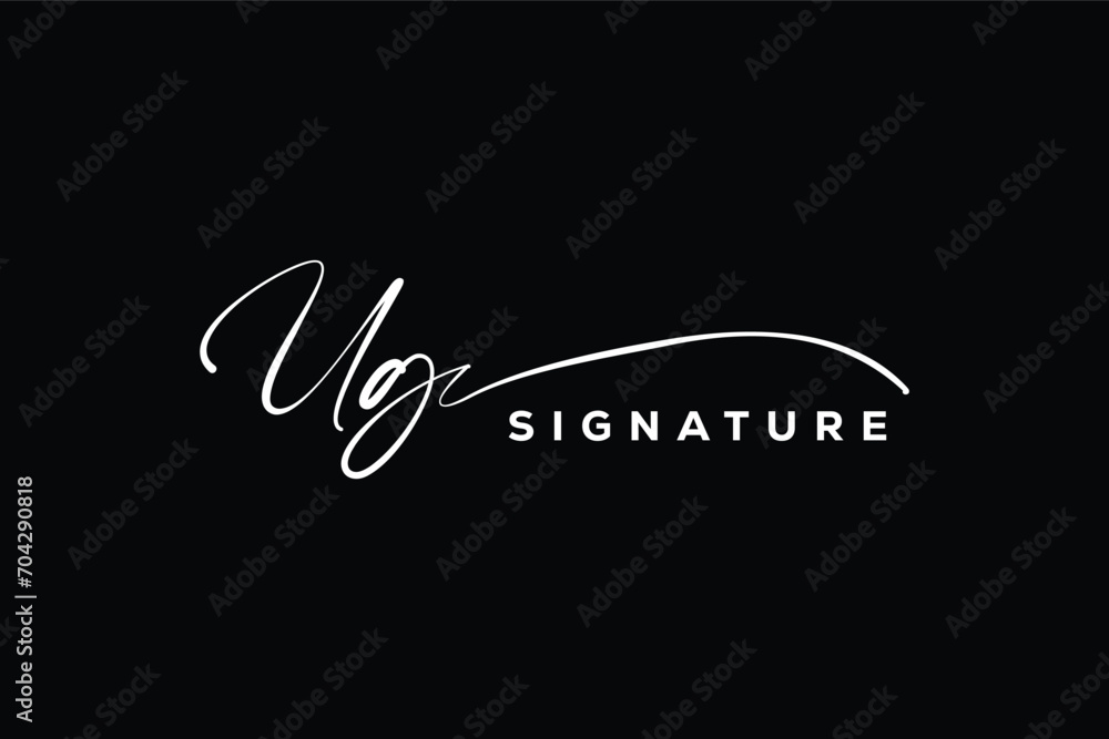 UG initials Handwriting signature logo. UG Hand drawn Calligraphy lettering Vector. UG letter real estate, beauty, photography letter logo design. UG initials Handwriting signature logo. UG Hand drawn Calligraphy lettering Vector. UG letter real estate, beauty, photography letter logo design.