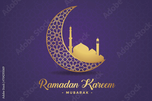Ramadhan background, Eid al-Fitr background, Islamic new year background greeting card