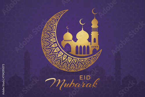 Ramadhan background, Eid al-Fitr background, Islamic new year background greeting card