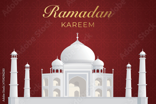 Ramadhan background, Eid al-Fitr background, Islamic new year background greeting card