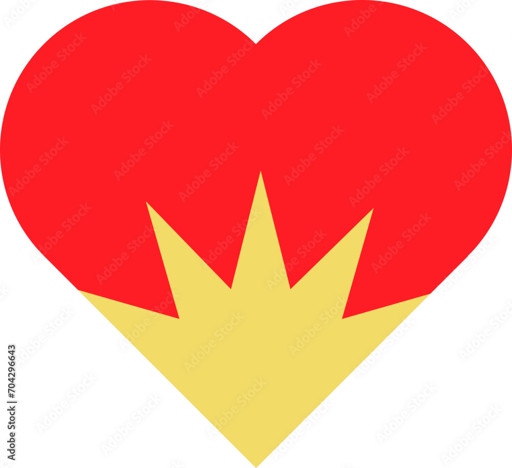 red heart icon. design element for valentine day red heart icon. design element for valentine day
