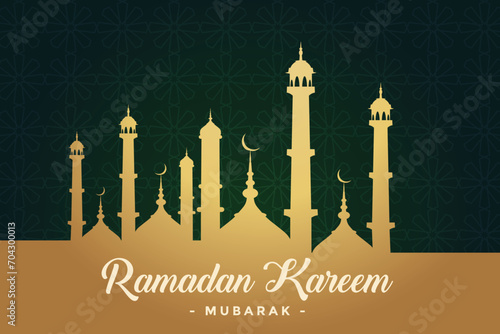Ramadhan background, Eid al-Fitr background, Islamic new year background greeting card
