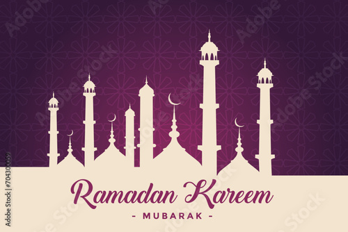 Ramadhan background, Eid al-Fitr background, Islamic new year background greeting card