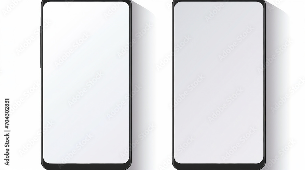 Modern Communication Device Mockup Template with 6.5 Inches Large Screen, Ideal for Business App Designs and Digital Presentations Modern Communication Device Mockup Template with 6.5 Inches Large Screen, Ideal for Business App Designs and Digital Presentations