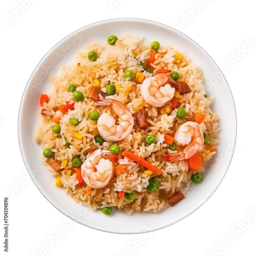 Shrimp fried rice Transparent Background Png Image