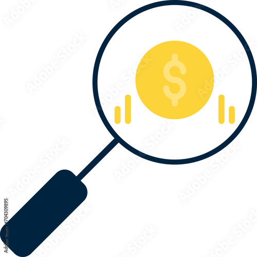 Money Search Icon