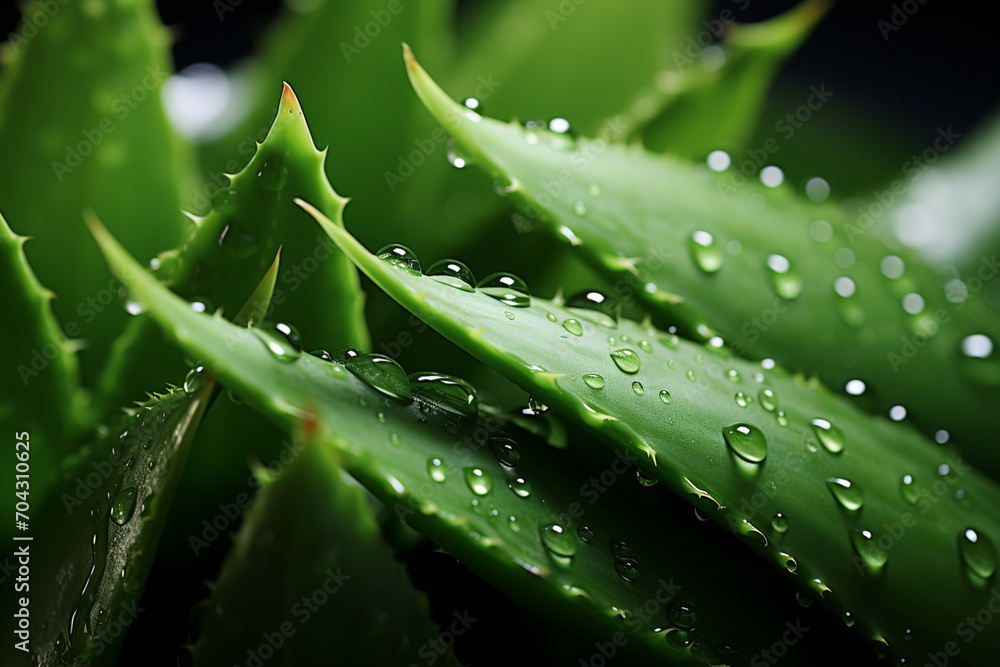 Aloe Vera - Thick, green abstract forms with medicinal properties. Aloe Vera - Thick, green abstract forms with medicinal properties.