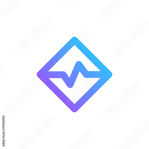 Free Download medic tech monoline logo design vector  - GFXLoad