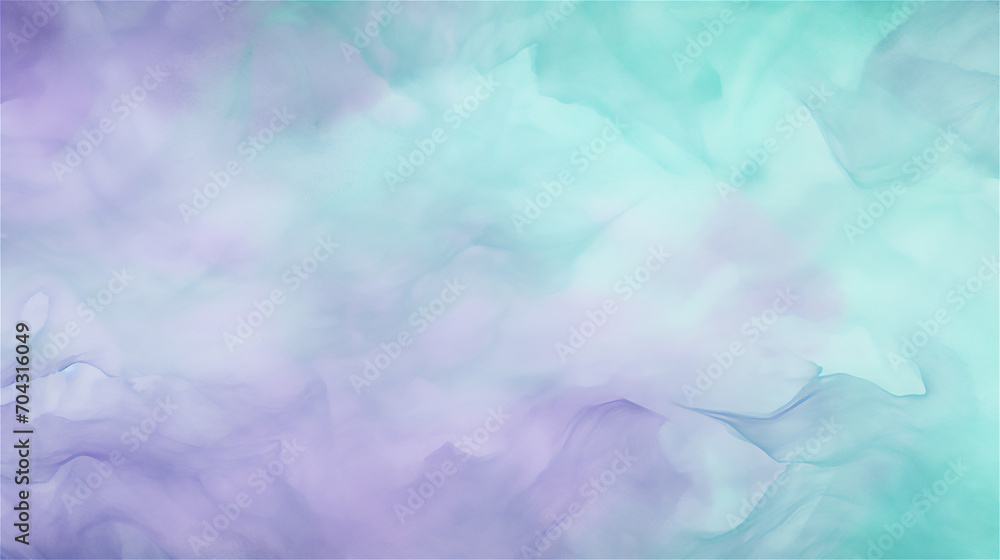 Obraz premium Lavender Mist Fantasy - light purple and teal abstract ethereal texture 